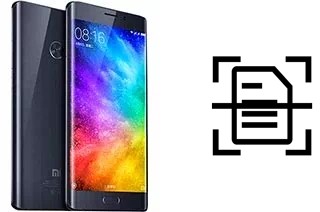 Escanear documento en un Xiaomi Mi Note 2