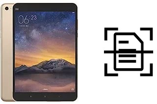 Escanear documento en un Xiaomi Mi Pad 2