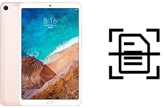 Escanear documento en un Xiaomi Mi Pad 4 Plus