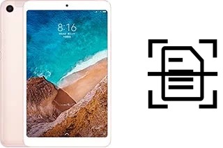 Escanear documento en un Xiaomi Mi Pad 4 LTE