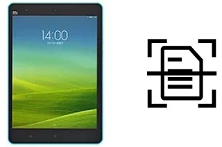 Escanear documento en un Xiaomi Mi Pad 7.9