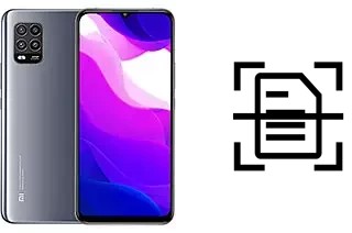 Escanear documento en un Xiaomi Mi 10 Lite 5G