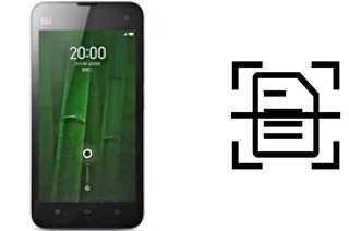 Escanear documento en un Xiaomi Mi 2A