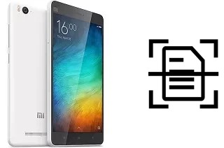 Escanear documento en un Xiaomi Mi 4i