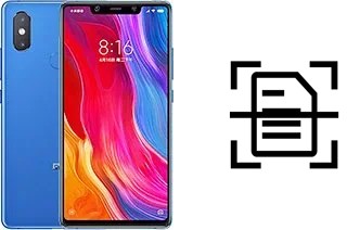 Escanear documento en un Xiaomi Mi 8 SE