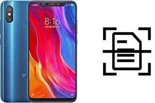 Escanear documento en un Xiaomi Mi 8