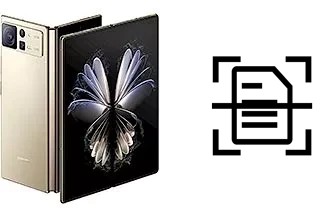 Escanear documento en un Xiaomi Mix Fold 2