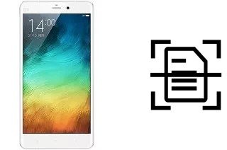 Escanear documento en un Xiaomi Mi Note Plus