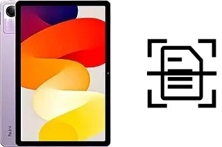 Escanear documento en un Xiaomi Redmi Pad SE