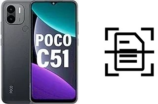 Escanear documento en un Xiaomi Poco C51