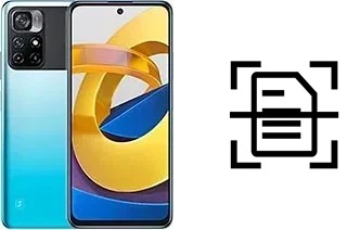 Escanear documento en un Xiaomi Poco M4 Pro 5G