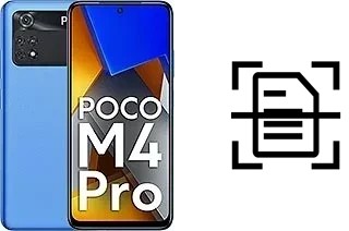 Escanear documento en un Xiaomi Poco M4 Pro