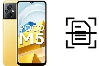 Escanear documento en un Xiaomi Poco M5