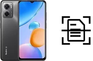Escanear documento en un Xiaomi Redmi 11 Prime 5G