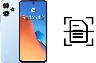 Escanear documento en un Xiaomi Redmi 12