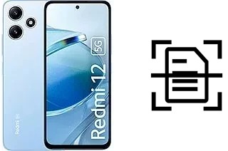 Escanear documento en un Xiaomi Redmi 12 5G