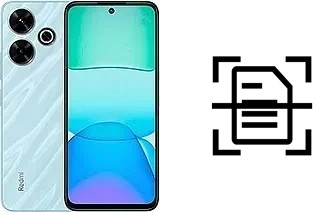 Escanear documento en un Xiaomi Redmi 13 5G
