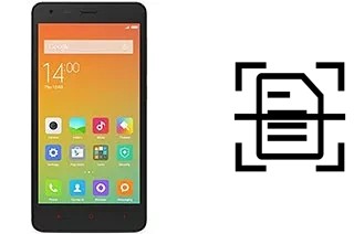 Escanear documento en un Xiaomi Redmi 2 Prime