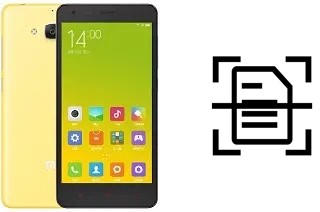 Escanear documento en un Xiaomi Redmi 2A