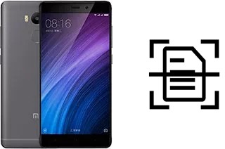 Escanear documento en un Xiaomi Redmi 4 Prime