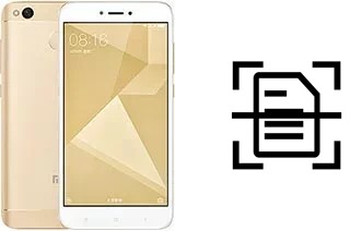 Escanear documento en un Xiaomi Redmi 4 (4X)