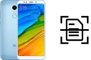 Escanear documento en un Xiaomi Redmi 5 Plus (Redmi Note 5)