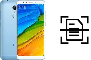 Escanear documento en un Xiaomi Redmi 5