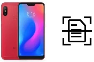 Escanear documento en un Xiaomi Redmi 6 Pro