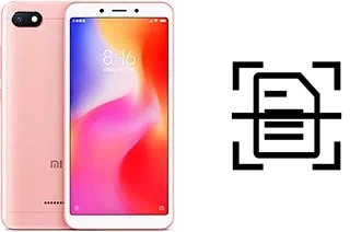 Escanear documento en un Xiaomi Redmi 6A