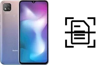 Escanear documento en un Xiaomi Redmi 9 Activ