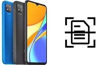 Escanear documento en un Xiaomi Redmi 9C NFC