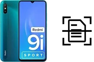 Escanear documento en un Xiaomi Redmi 9i Sport