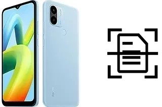 Escanear documento en un Xiaomi Redmi A1+