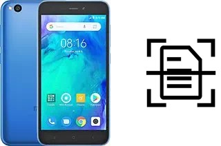 Escanear documento en un Xiaomi Redmi Go