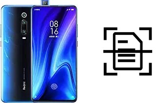 Escanear documento en un Xiaomi Redmi K20 Pro Premium