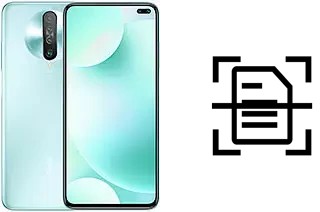 Escanear documento en un Xiaomi Redmi K30 5G Racing