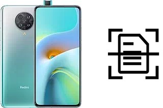 Escanear documento en un Xiaomi Redmi K30 Ultra