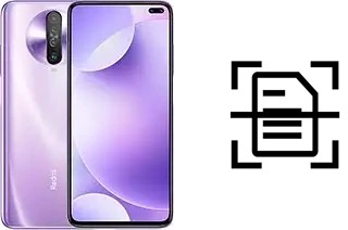 Escanear documento en un Xiaomi Redmi K30