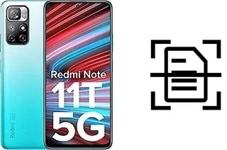 Escanear documento en un Xiaomi Redmi Note 11T 5G