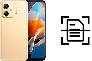 Escanear documento en un Xiaomi Redmi Note 12R Pro