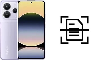 Escanear documento en un Xiaomi Redmi Note 14 5G