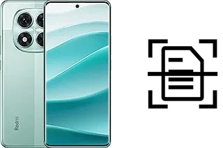 Escanear documento en un Xiaomi Redmi Note 14 Pro