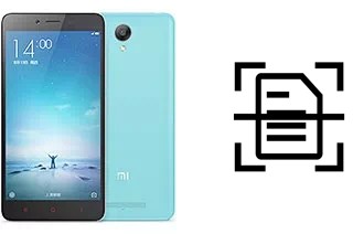 Escanear documento en un Xiaomi Redmi Note 2