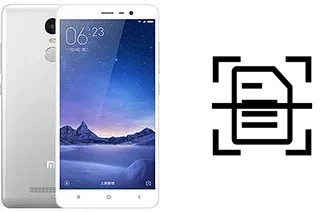 Escanear documento en un Xiaomi Redmi Note 3