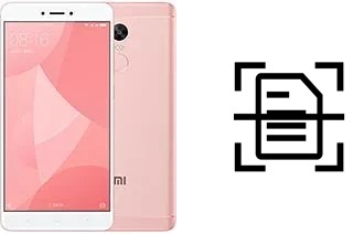 Escanear documento en un Xiaomi Redmi Note 4X