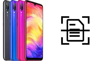 Escanear documento en un Xiaomi Redmi Note 7