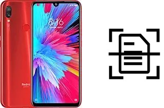 Escanear documento en un Xiaomi Redmi Note 7S