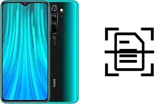 Escanear documento en un Xiaomi Redmi Note 8 Pro