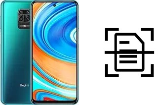 Escanear documento en un Xiaomi Redmi Note 9 Pro Max