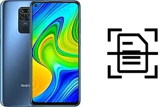 Escanear documento en un Xiaomi Redmi Note 9